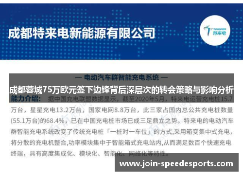 成都蓉城75万欧元签下边锋背后深层次的转会策略与影响分析