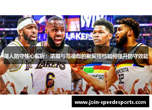 湖人防守核心解析：浓眉与范德彪的默契搭档如何提升防守效能